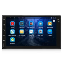 Universal Android 6.0.1 7 inch WiFi DVR Car Multimedia Player with Camera GPS Navigation Car Players Mirror Link FM Radio