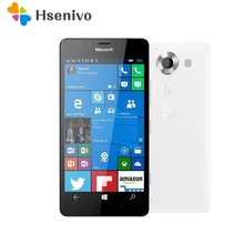 Lumia 950 Nokia microsoft разблокированный мобильный телефон Windows 10 4G LTE GSM 5,2 '20MP wifi gps Hexa Core 3 ГБ+ 32 Гб