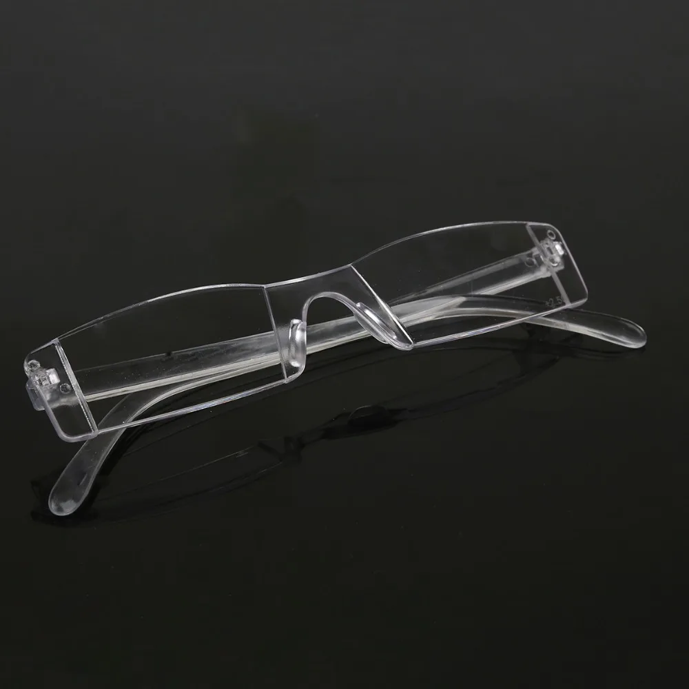 Диоптрические очки прозрачные без оправы для чтения 1 00 4 00|rimless reading glasses|reading