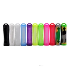 2pcs/lot yunkang 18650 Battery Silicone Case Electronic Cigarette Protective Cover Colorful Soft Rubber Skin for 18650 Battery