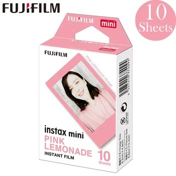 

Fujifilm Instax Mini 8 9 Film Pink Lemonade Fuji Instant Photo Paper 10 Sheets For 70 7s 50s 50i 90 25 Share SP-1 2 Camera