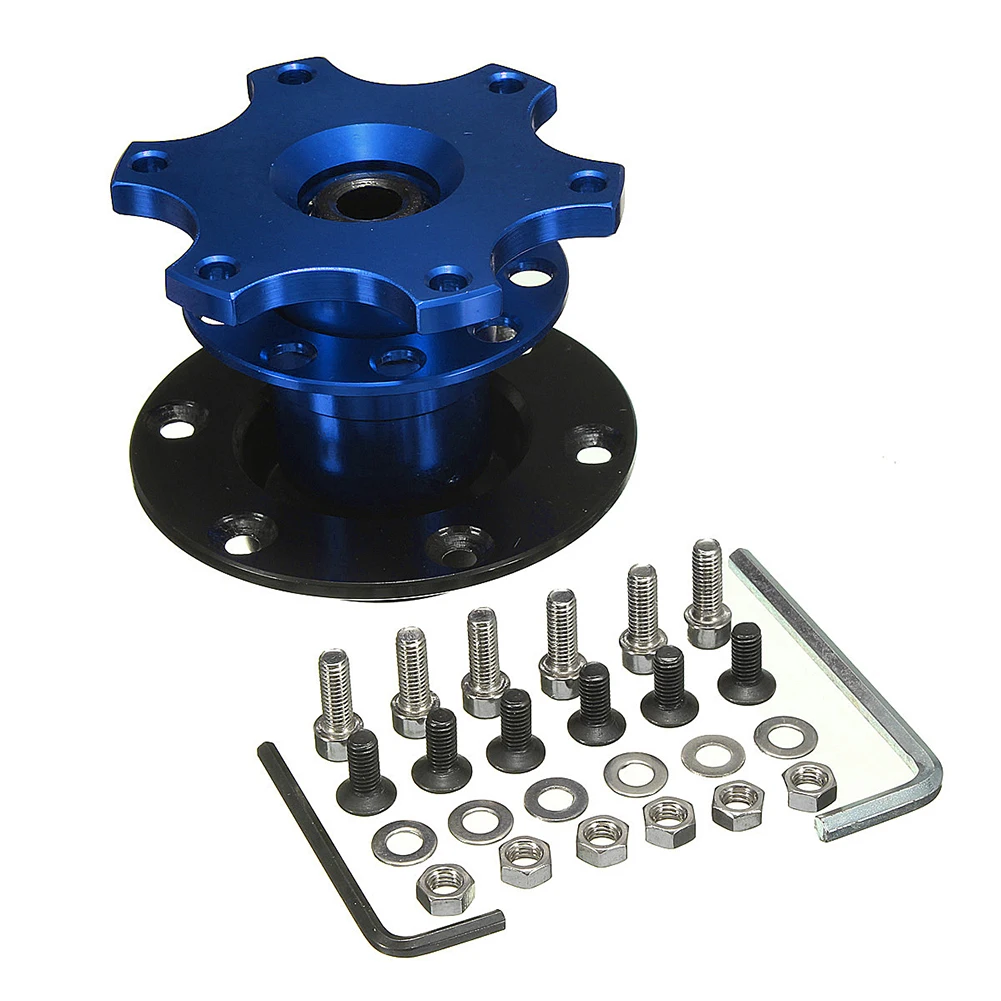 

Snap Off Steering Wheel Hub Racing Boss Kit Connector Quick Release Adapter Universal Car With Fixing Bit