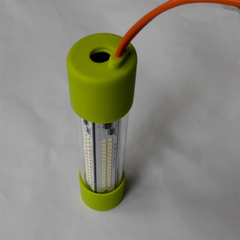 25W 12V LED Green Underwater Submersible Night Fishing Light Crappie