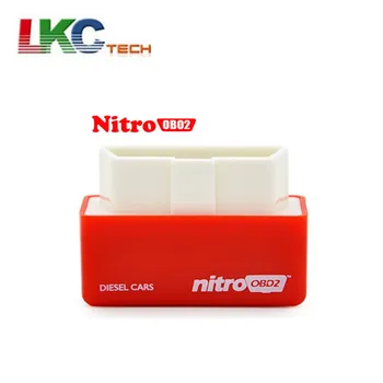 

20pcs/lot DHL Free NitroOBD2 Chip Tuning Box Nitro OBD2 Performance Plug and Drive OBD2 Chip Tuning Works For Diesel Retail Box