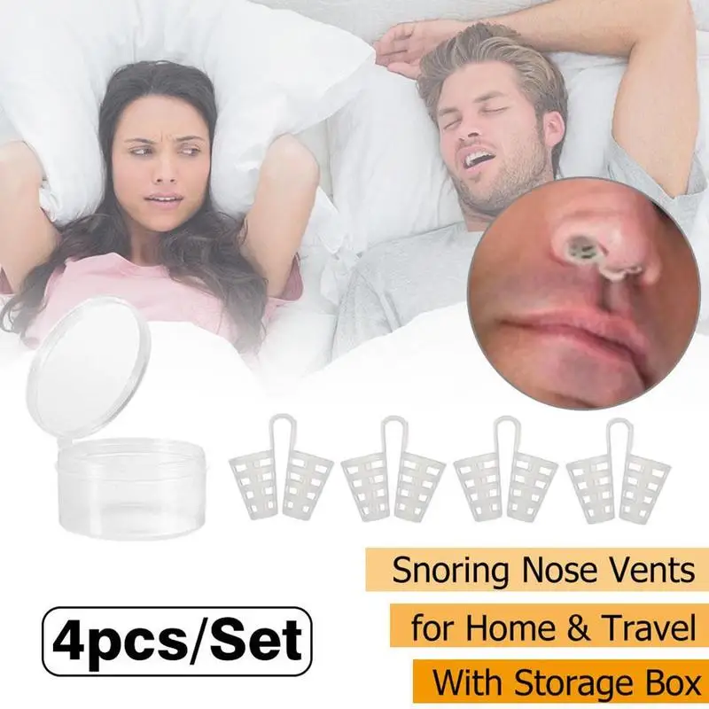 

YBLNTEK Anti Snoring Device Professional Anti Snore Apnea Nose Clip Breathe Aid Stop Snore Device Sleeping Aid Equipment