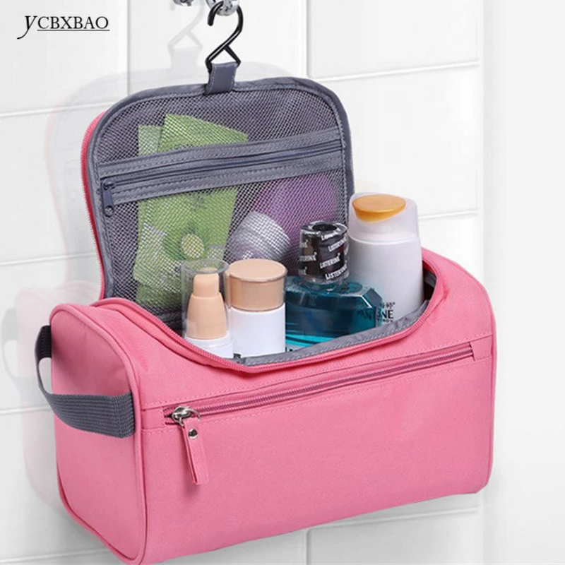 

YCBXBAO Small Makeup Bag Zipper Women Men's Waterproof Travel Cosmetic Bags Wash Neceser Toiletry Toiletries Bag for Traveling