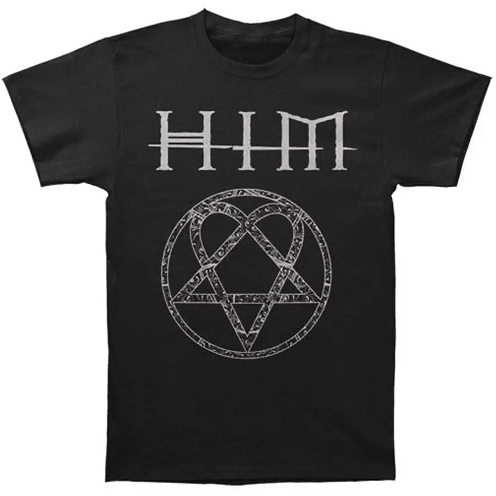 

Authentic HIM Ornate Heartagram T-Shirt S-3XL NEW