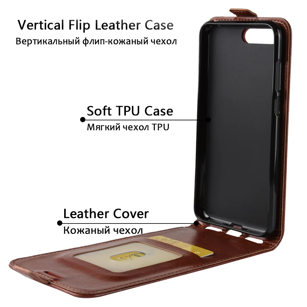KHW1913_2_Vertical Flip Leather Case for Huawei Honor 7A 5.7 inch