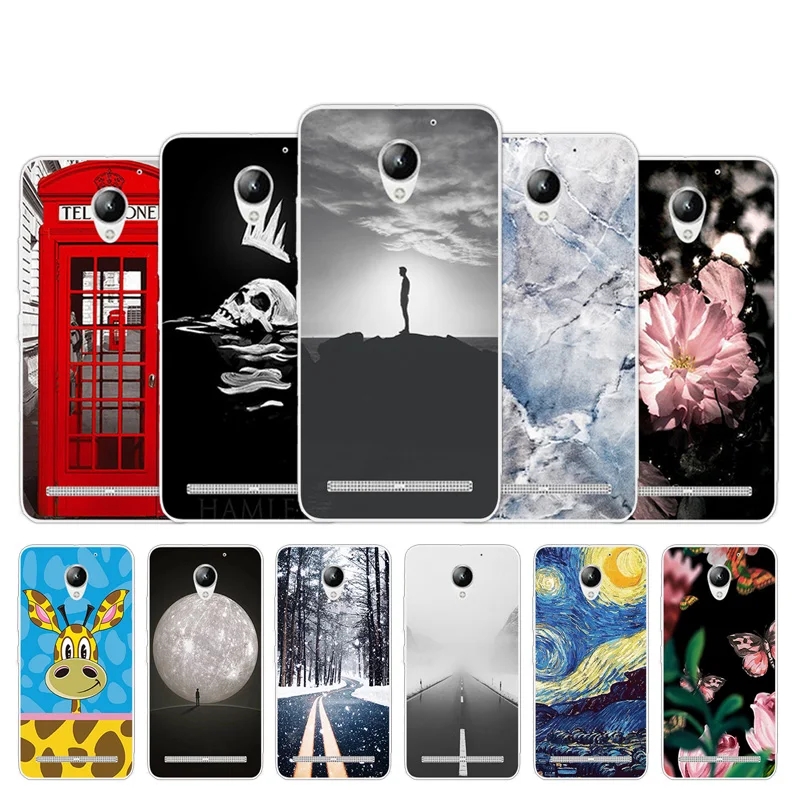 

For Lenovo Vibe C2 K10A40 Case Call Box Design TPU Cover 5.0inch For Lenovo C2 Phone Case Silicon Phone Bacl Protective Fundas