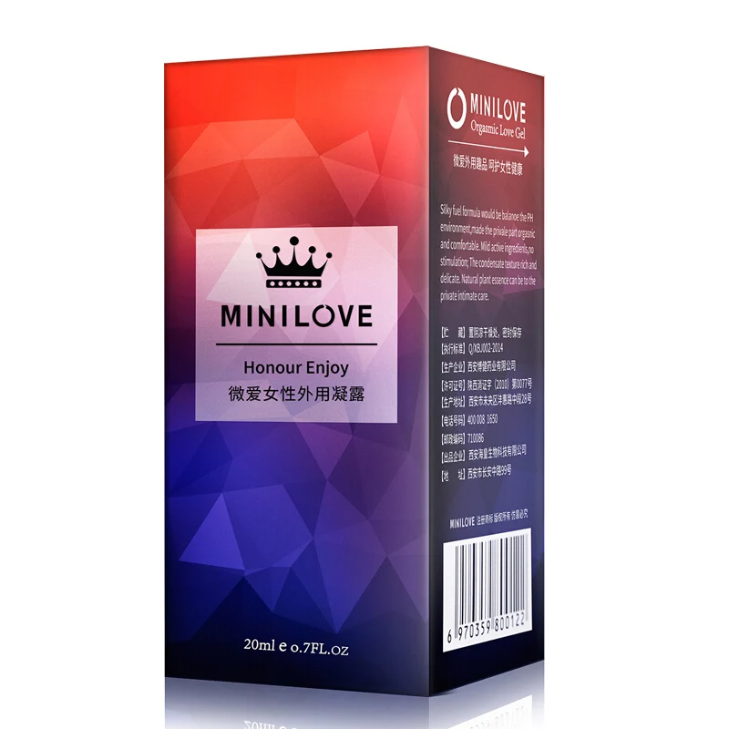 Смазочные материалы Minilove Интенсивный Гель для оргазма секс капли возбуждение