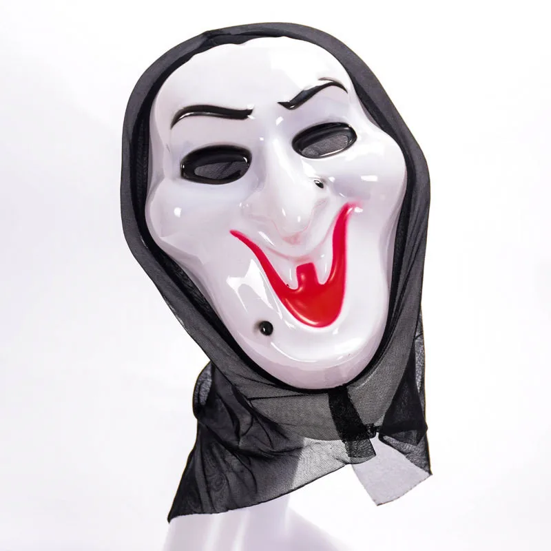 Ужас Grim Reaper маска для взрослых Хэллоуин фестиваль вечерние Кричащие ПВХ блистер