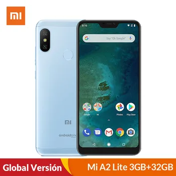 

Global Version Xiaomi Mi A2 Lite 3GB 32GB Snapdragon 625 Octa Core Fingerprint 4000mAh Smartphone 5.84" FHD 18:9 12MP AndroidOne