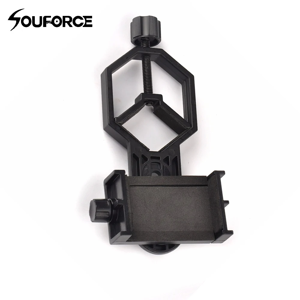 

Mobile Phone Holder Portable Aluminium Alloy Phone Telescope Adapter Mount Binocular Microscope Spotting Scope Clip Bracket