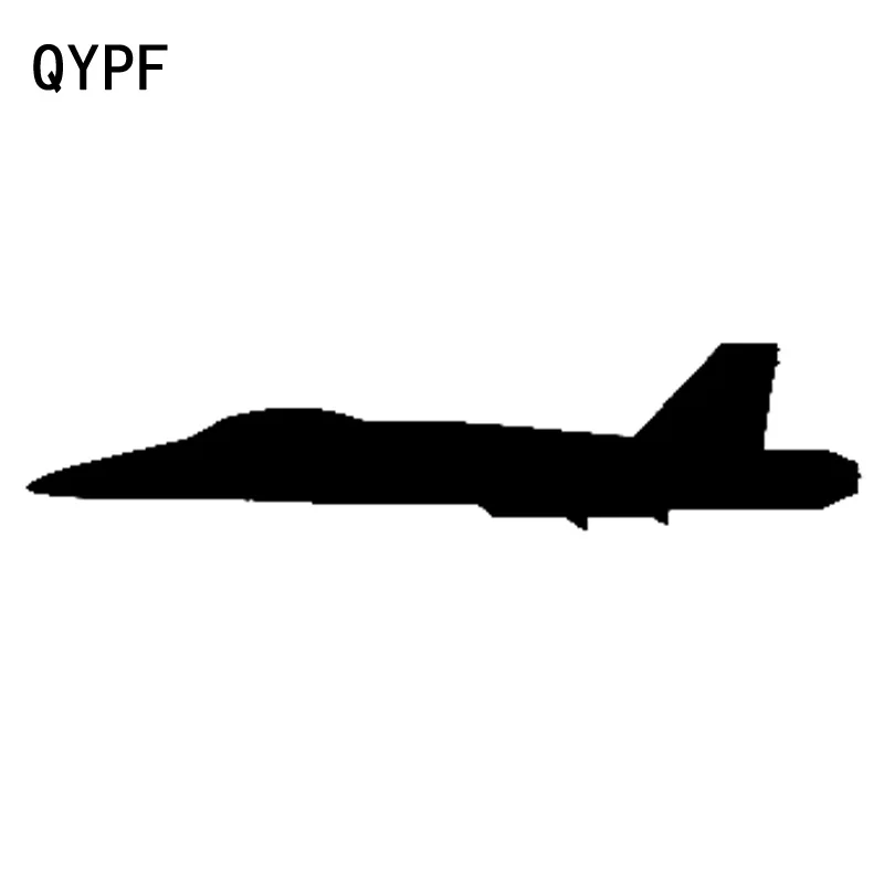 

QYPF 18.6cm*4.2cm Transparent Respectful Steady Progress Aircraft Model Interesting Vinyl Car Sticker Decal Graphical C18-0674