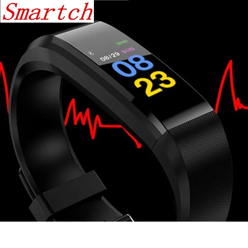 

ID115 Plus HR Smart Band Call Reminder Multi-sport Fitness Tracker 0.96" OLED Heart Rate Sports Wrist band Bracelet