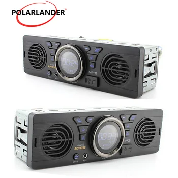 

12V Audio Stereo AV252 Radio USB/SD built-in 2 Speakers FM In-dash Bluetooth Player AUX-IN Car MP3 Player