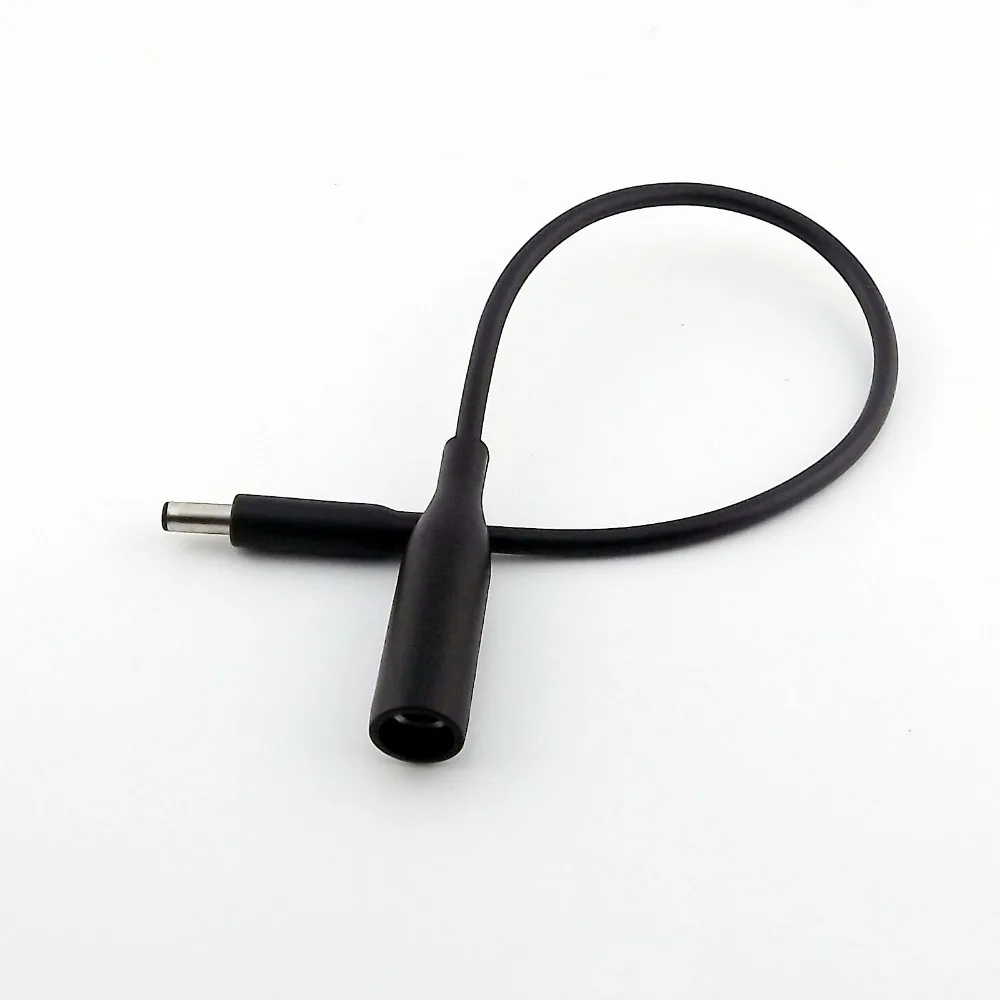 

1x DC Power 4.5x3.0mm Male Plug to 7.4x5.0mm Female Jack Connector Adapter Cable Cord for HP DELL Laptop 30cm