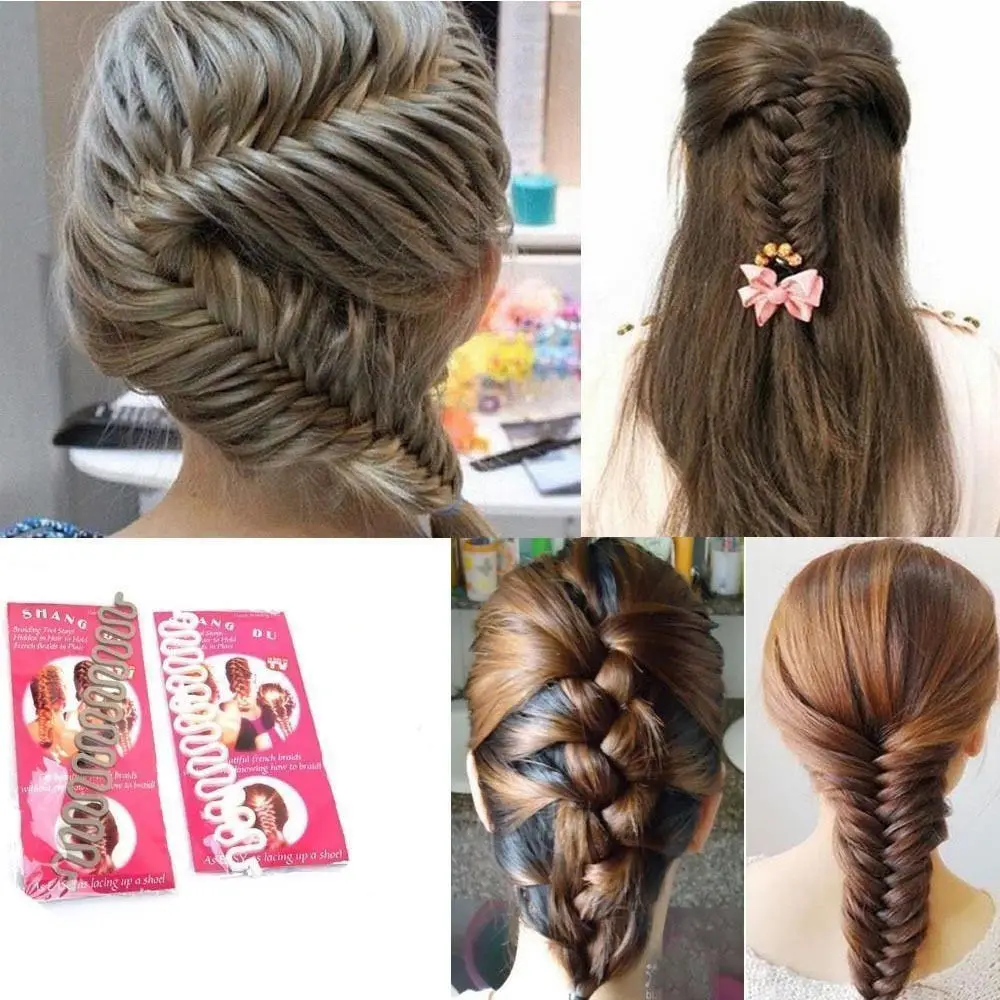 

Fashion Women Roller Hair Twist Styling Clip Stick Bun Maker Braid Tool Locks Braider Weaves Ladies Hair Accessories