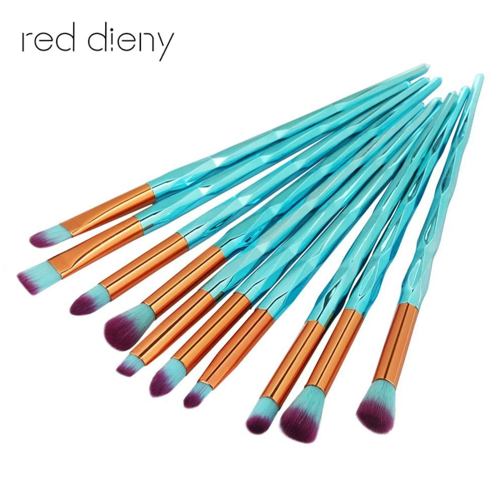

10pcs Professional Eyes Makeup Brushes Set Eye Shadow Eyebrow Liner Concealer Power Cosmetic Beauty Brush Tool Kit Pincel