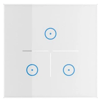 

Wifi Wall Switch Smart Life App Remote Control Eu Standard Type 86 Work With Alexa Echo And Google Home Mini Smart Home(Eu Plu