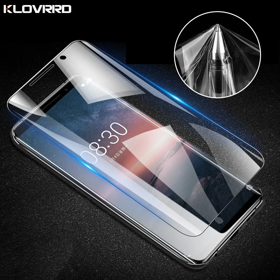 

3D Ultra-thin Curved Clear Soft TPU Full Cover Screen Protector Guard Film For Nokia X6 2018 Front Rear TPU Film
