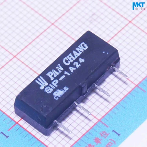 

10Pcs 24V SPST Miniature Reed Relay Switch On PCB
