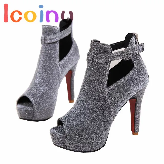 

Women Peep Toe Ankle Strap Sandals 2017 Summer Gladiator Thin Heel High Heels Sandal Female Sexy Platforms Shoes Mujer Zapatos