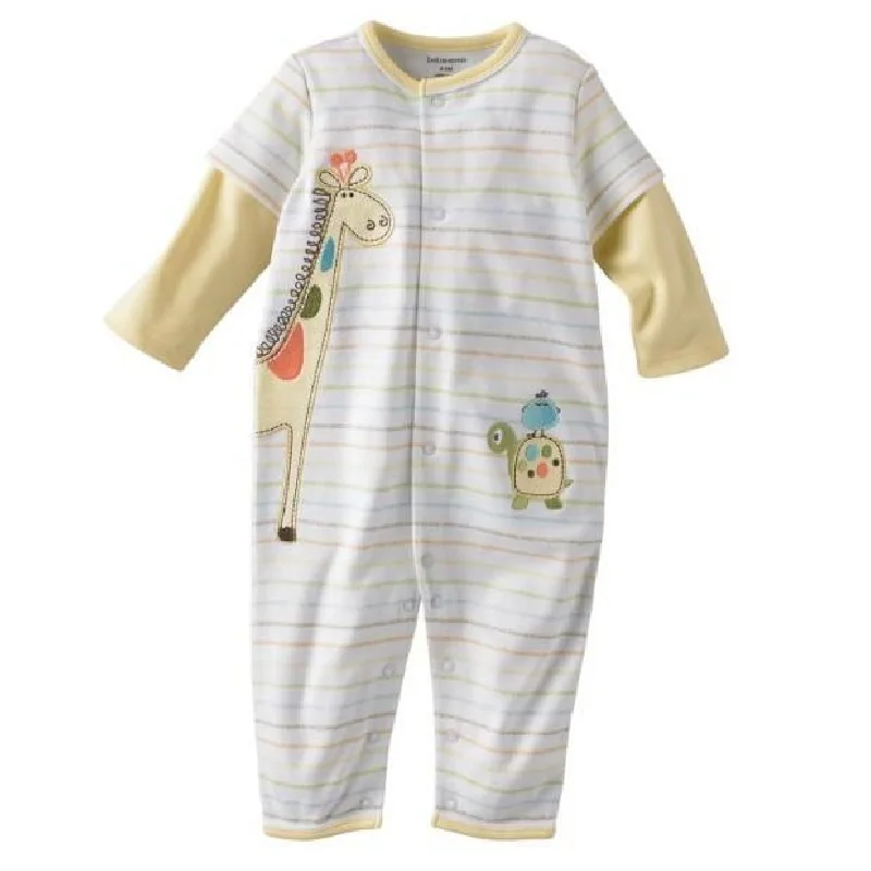 Хлопковый длинный Детский комбинезон; Пижама для новорожденных; Одежда для маленьких мальчиков; Комбинезоны Костюмы для младенцев; pijama infantil roupa de bebe - Цвет: 158