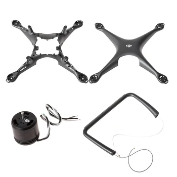 

100% DJI Original Upper Shell/Bottom Shell/Landing Gear Leg/2312S Motor for DJI Phantom 4 Pro Obsidian body Frame Repair parts