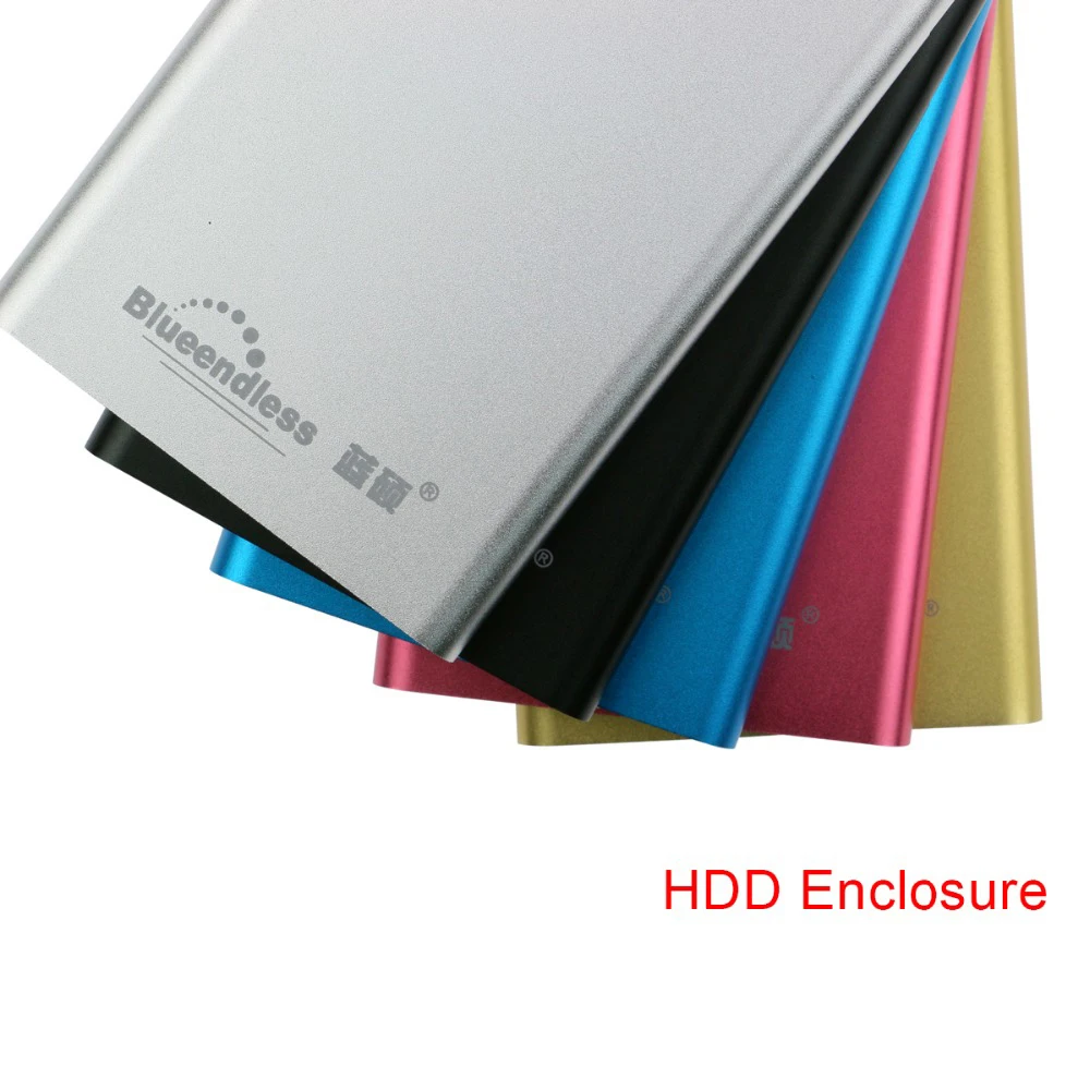 High Speed hdd caddy 2 5 external hdd enclosure hard drive case sata 5 TB factory 2