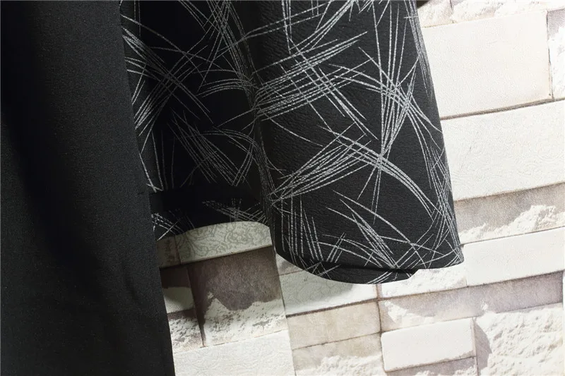 Новые мужские рукава летучая мышь индивидуальная строчка контрастного цвета джемпер осень и зима нестандартная рубашка для мужчин harajuku
