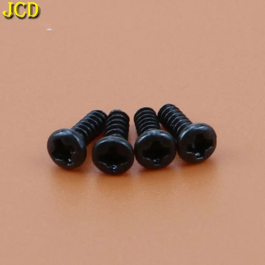 

JCD 4PCS Black Round Head Screw Alloy Cross Bolts For Sony Playstation 4 Repair Kit Philips Head Screws For PS4 Controller