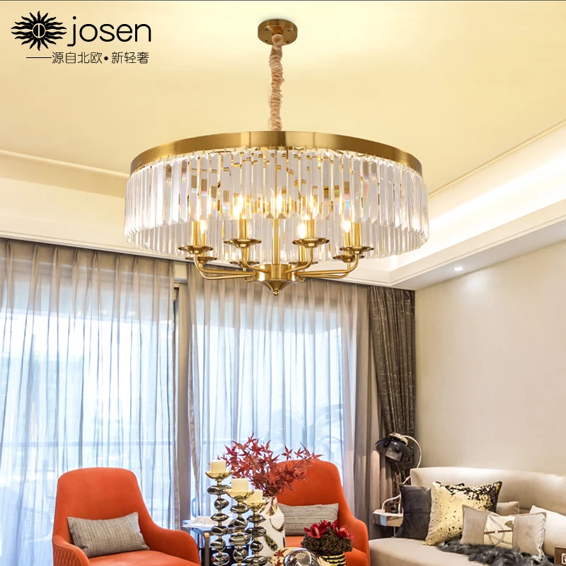 

Modern LED chandelier living room suspended lamps ceramics luminaires bedroom lighting home fixtures copper hanging lights