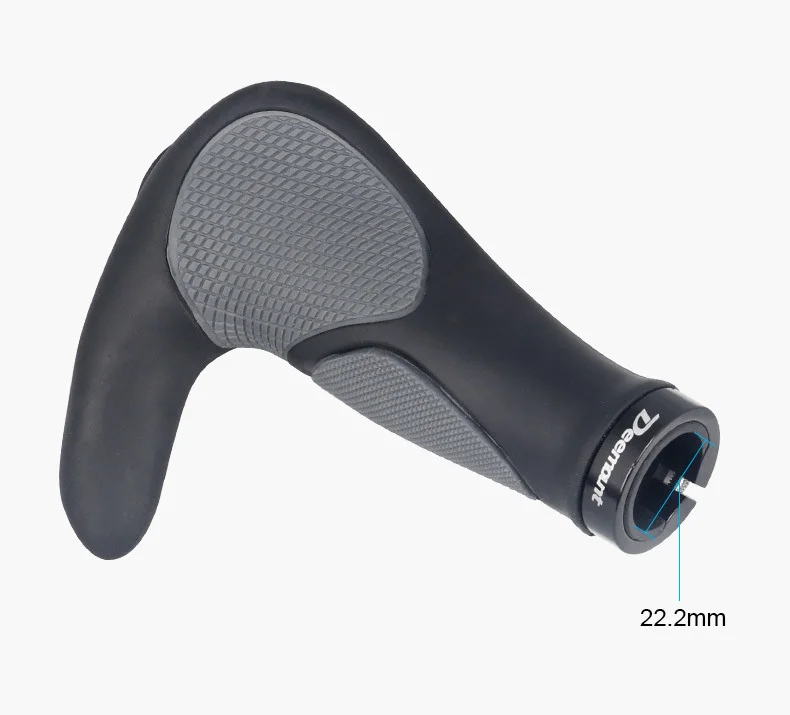 MZYRH Mountain Bike Grips Rubber Shockproof Non-slip Comfotrable Grips 22.2mm