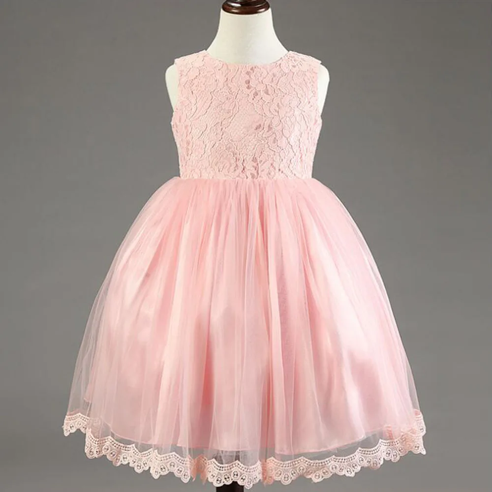 

AmzBarley Teenage Girls tutu dress Lace Bowknot Birthday Party Dresses Toddler Girl embroidery Lace Ball gown princess dress up