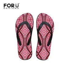 Doginthehole спортивные сандалии пляжная женская обувь ретро в африканском стиле печати шлепанцы Для женщин обувь Спортивные Тапочки плоской подошве кроссовки
