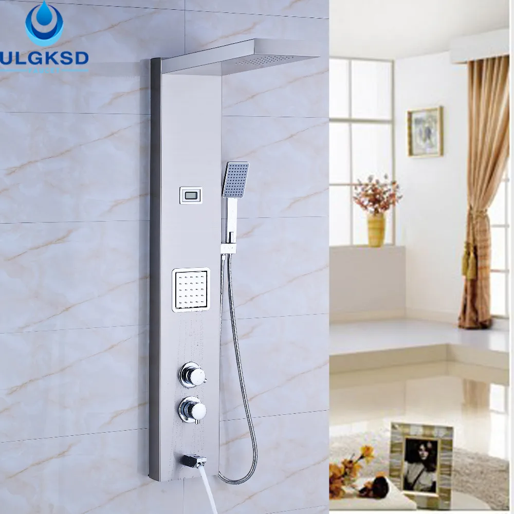 Ulgksd Wholesale and Retail Theromastatic Shower Column Jets Tub Hand