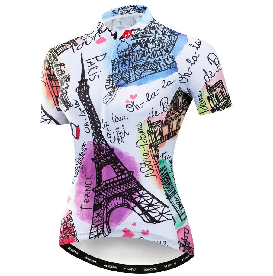 Мексика для косплея во Франции, Италии, Великобритания Канада Велоспорт Джерси Для женщин Одежда для велоспорта Pro Team MTB велосипеда майки летние Дорожный велосипед одежда - Цвет: France Team