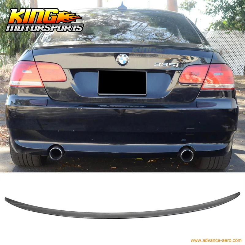 

For 07 08 09 10 11 12 13 BMW E92 Coupe M3 Trunk Spoiler OEM Painted Match # 475 Black Sapphire