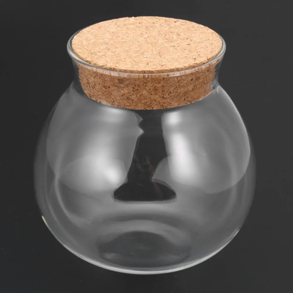 Стеклянные мини-бутылки пустые пробные баночки с пробкой пробки для поделок украшения растений ваза дизайн чай кофе сахар стеклянная банка