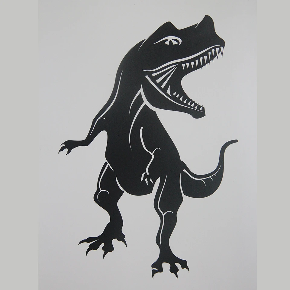 

Dinosaur Wall Stickers For Kids Rooms Boys Bedroom Home Decor Cartoon Animal Wall Decals Art DIY Poster Wall Paper