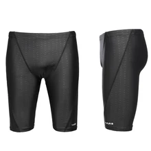 Мужские эластичные шорты для плавания, Мужские дышащие быстросохнущие компрессионные быстросохнущие Водонепроницаемые шорты для плавания