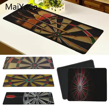 

MaiYaCa Non Slip PC Darts target Pattern Silicone Pad to Mouse Game Large Gaming Mouse Pad Locking Edge Mousepad