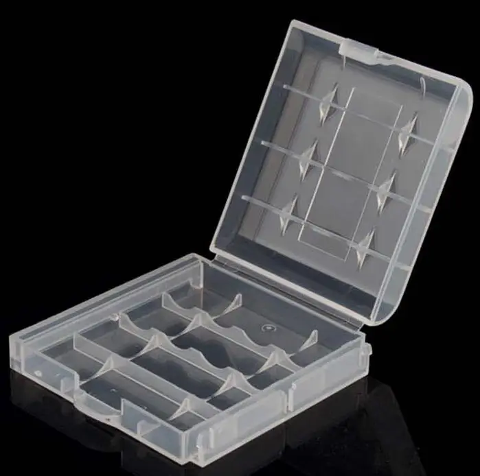 

10pcs 10440 14500 Battery Case Holder Storage Plastic Cover Case For 4pcs AA AAA Battery