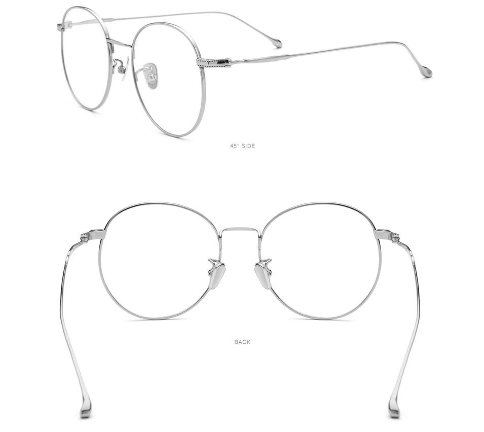 B титановая оправа для очков, женские ультралегкие очки по рецепту, мужские большие круглые очки, очки для близорукости, оправа для очков 862