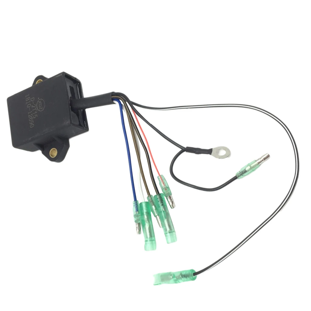 Ignition Coil Module Power Unit for Yamaha 2-Stroke 9.9/15HP Outboard Motor High Performance CDI Box 