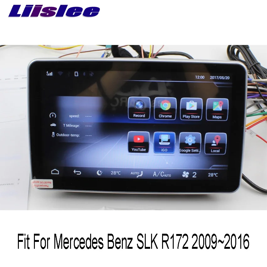 Top Liislee 10.25" Android For Mercedes Benz SLK R172 2009~2016 touch screen GPS Navigation radio stereo dash multimedia player 4 Top Liislee 10.25" Android For Mercedes Benz SLK R172 2009~2016 touch screen GPS Navigation radio stereo dash multimedia player 4