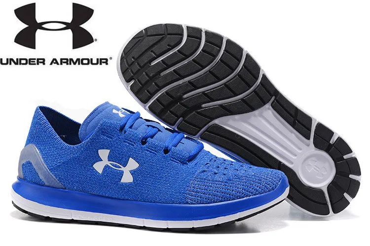 2017 nueva llegada del verano Under Armour flyknit UA slingride Tri Zapatillas correr, los hombres deportes al aire libre Zapatos sneakers|Zapatillas de correr| - AliExpress