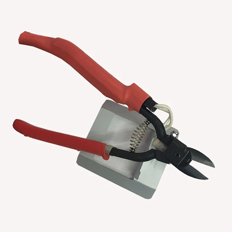 Tesoura de Calor Elétrico Nipper Calor Cortador Lateral Alicate Diagonal Corte Ht180 y 24 v - Image 4