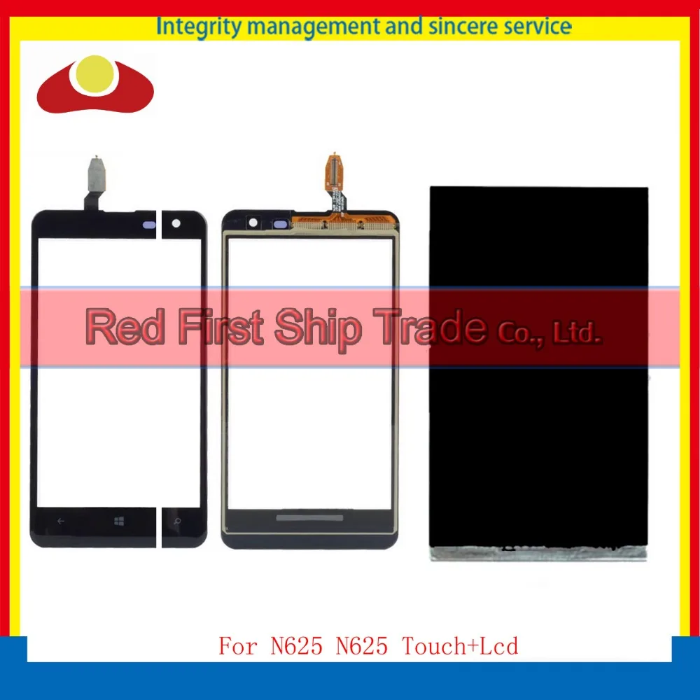 10 шт./лот высокое качество 4 7 &quotдля Nokia N625 Lumia 625 сенсорный экран планшета Внешний